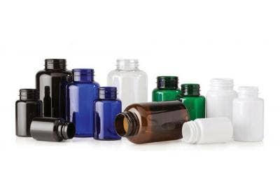 A picture of a variety of capsule and pill bottles