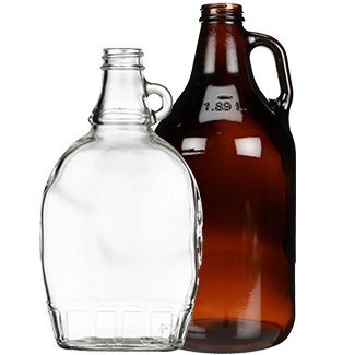 New Glass Bottles & Jars