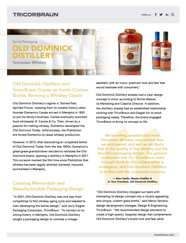 Old Dominick Distillery