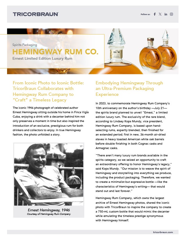 Hemingway Rum Company 