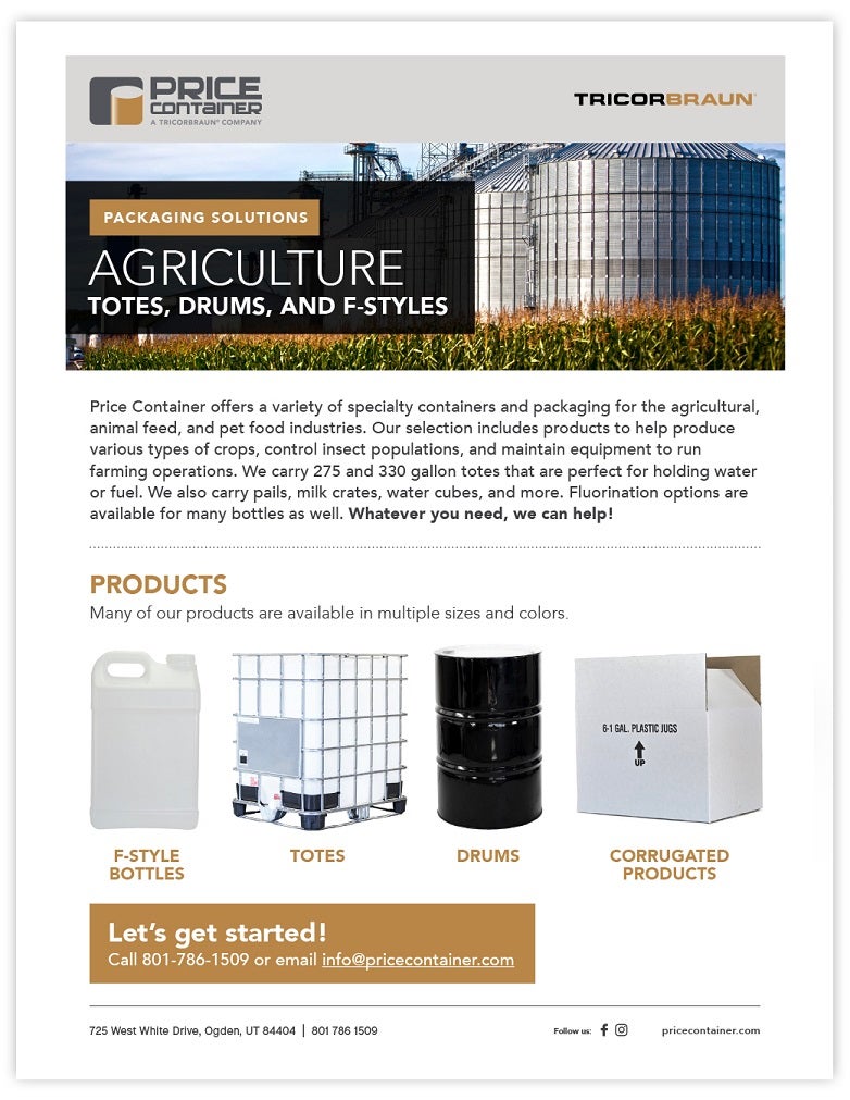 Agriculture Packaging Solutions