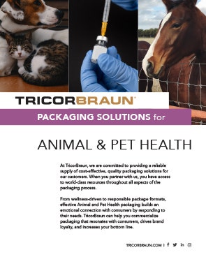 Packaging Solutions for Animal & Pet Health