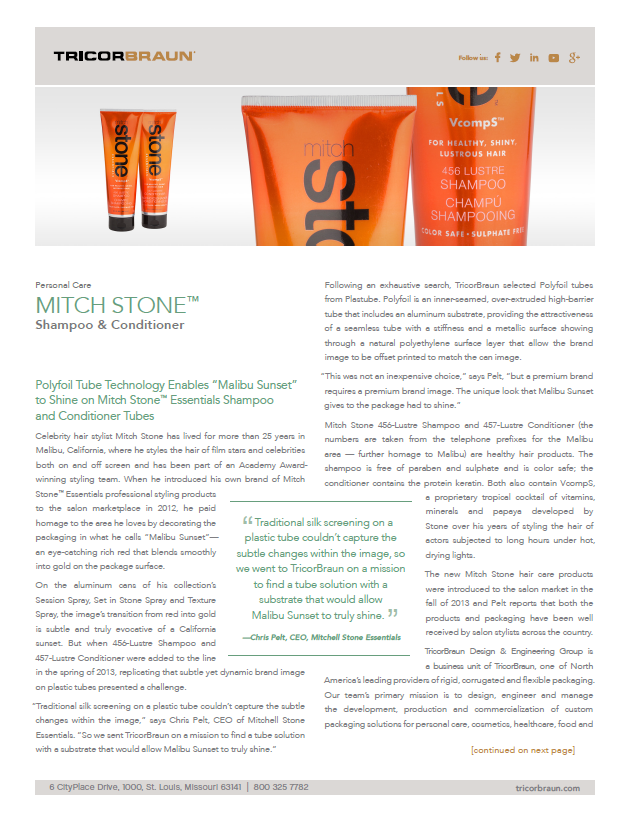 Mitch Stone Essentials Shampoo and Conditioner