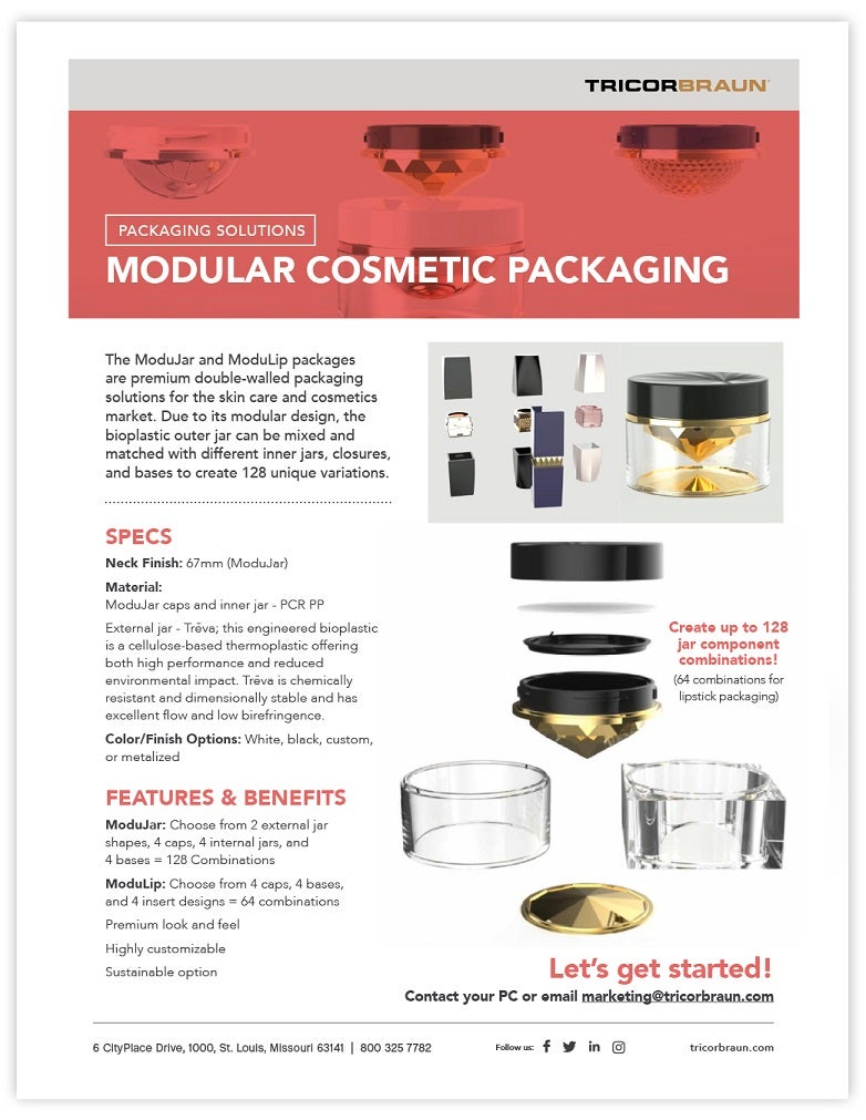 Modular Cosmetic Packaging