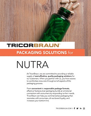 Packaging Solutions for Nutraceuticals