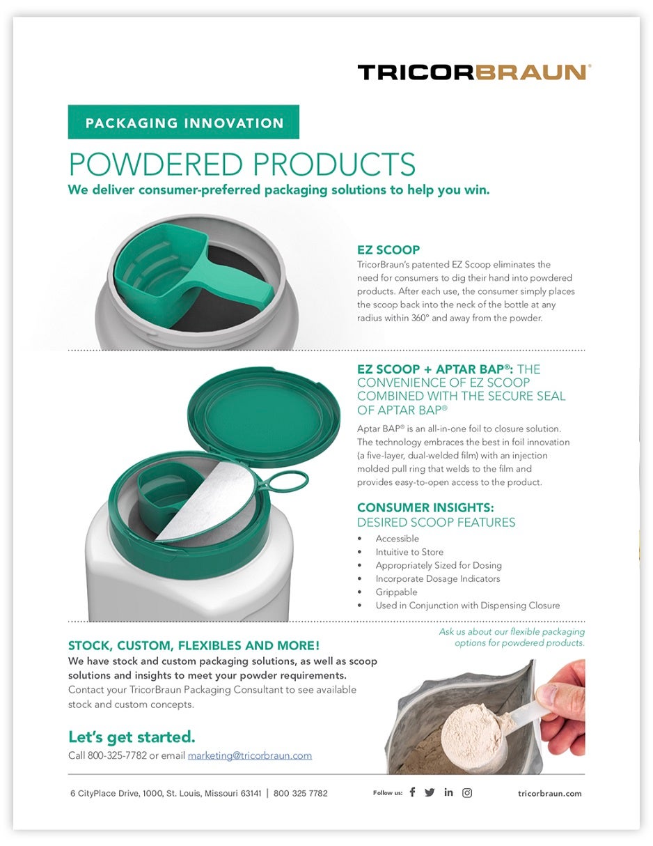 Packaging Innovation: Powdered Products