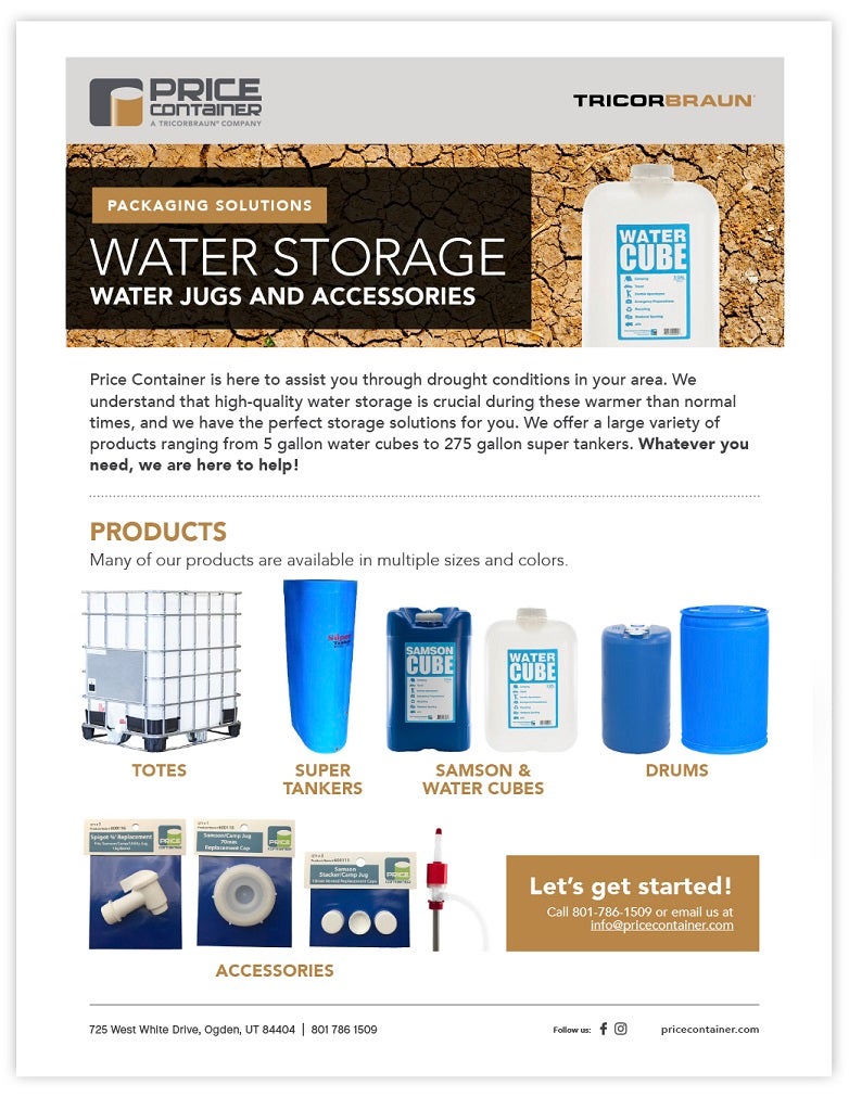 Water Storage Solutions