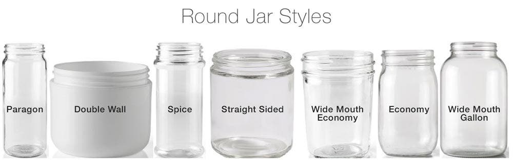 Round jar styles