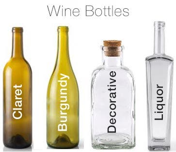 wine bottles