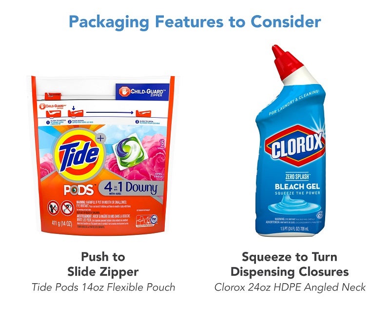 CR packaging features to consider