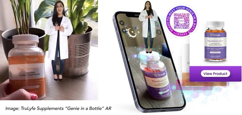 Genie in a bottle AR