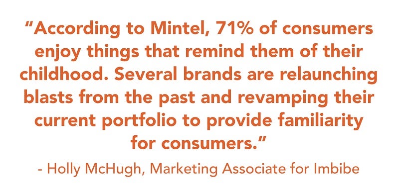 71% of consumers enjoy things that remind them of their childhood quote