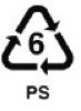 Polystyrene Symbol